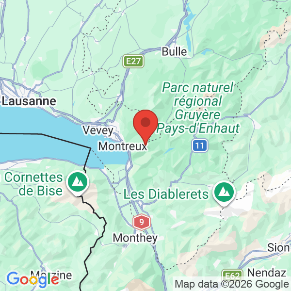 Prévisualisation de la carte