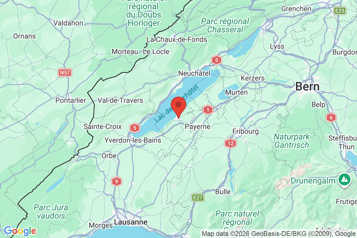 Prévisualisation de la carte