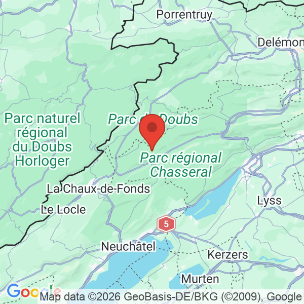 Prévisualisation de la carte