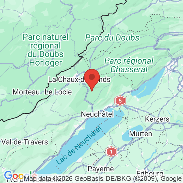 Prévisualisation de la carte