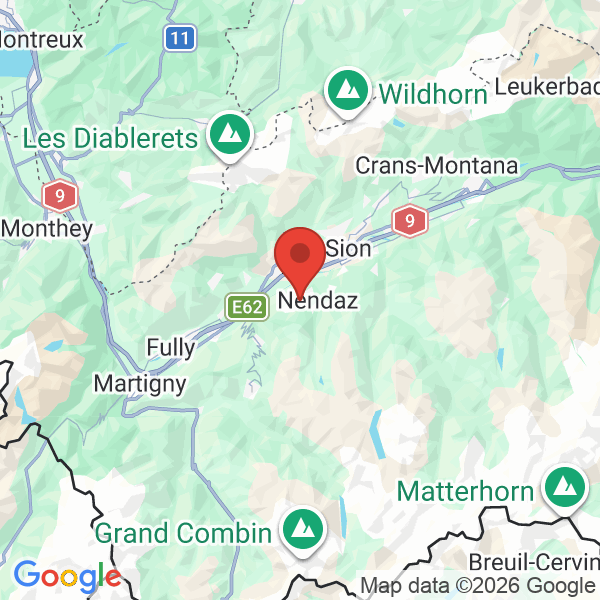 Prévisualisation de la carte