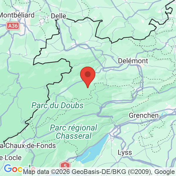 Prévisualisation de la carte