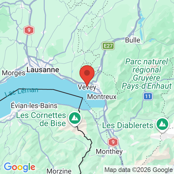 Prévisualisation de la carte