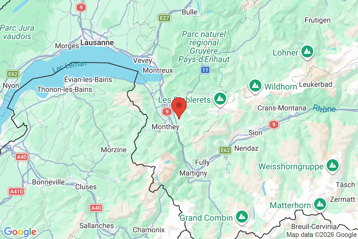 Prévisualisation de la carte