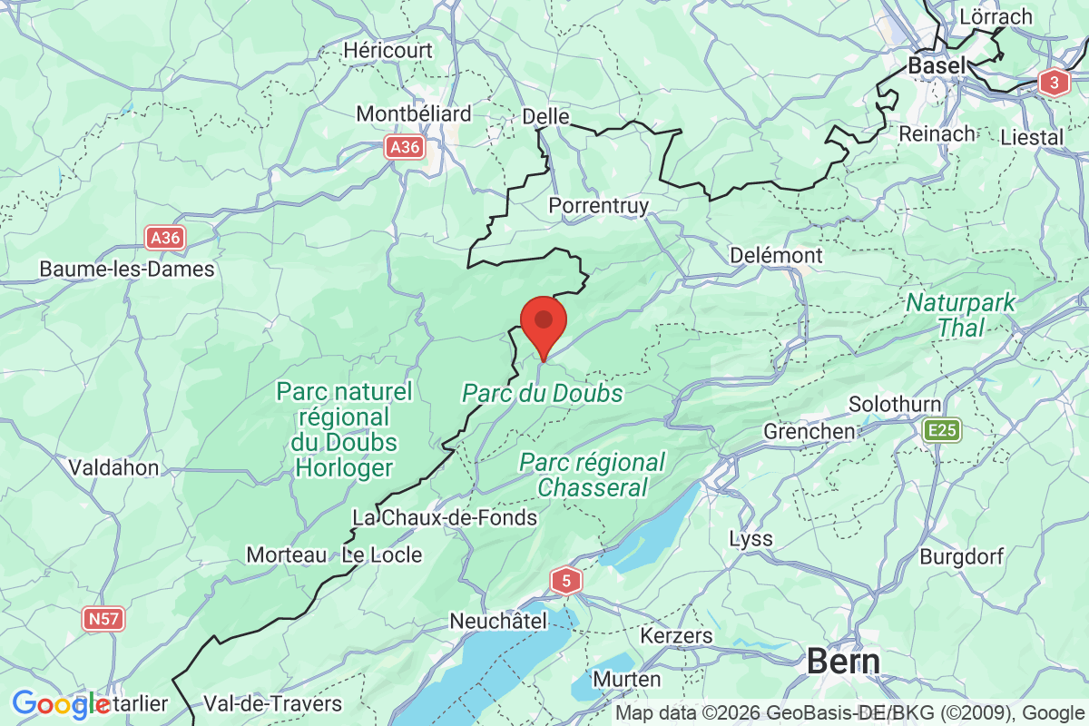 Prévisualisation de la carte