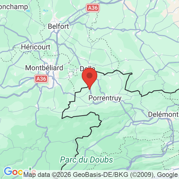 Prévisualisation de la carte