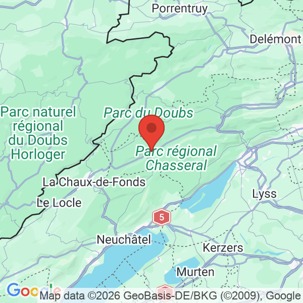 Prévisualisation de la carte