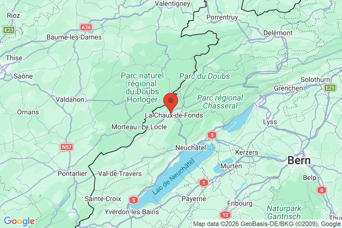 Prévisualisation de la carte