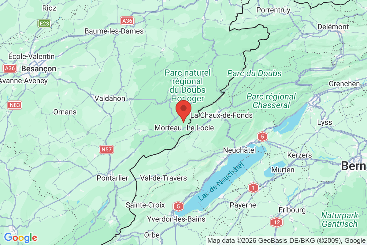 Prévisualisation de la carte