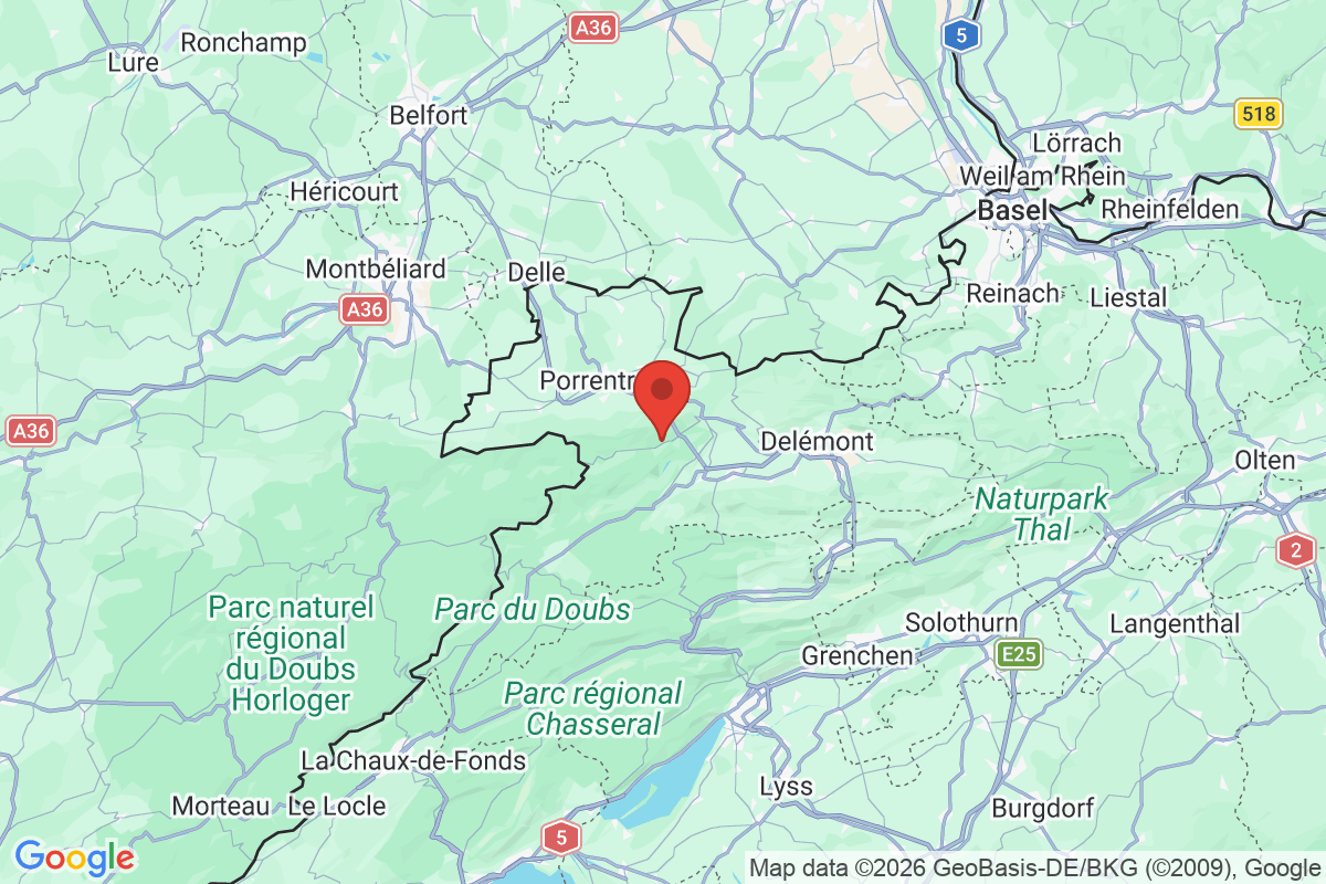 Prévisualisation de la carte