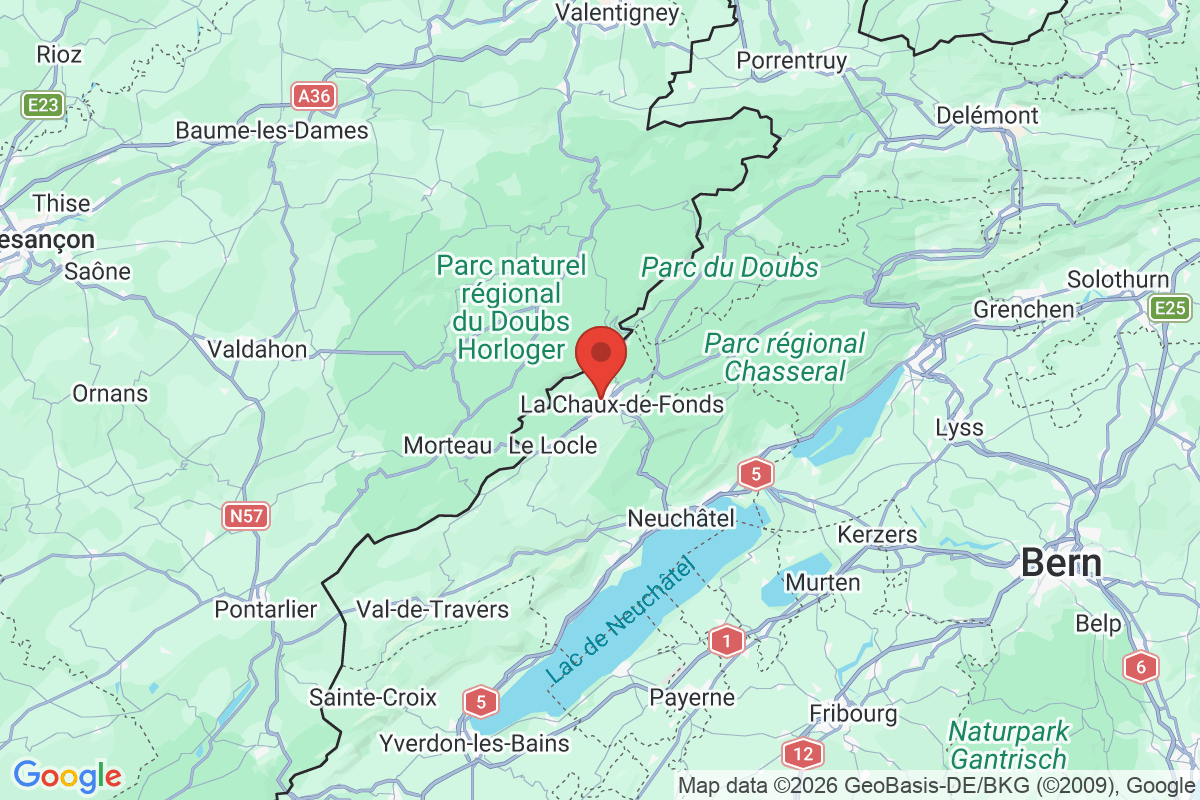Prévisualisation de la carte