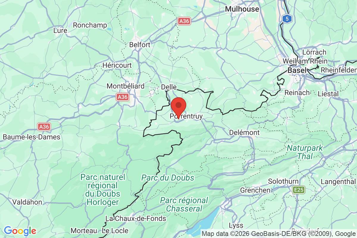 Prévisualisation de la carte