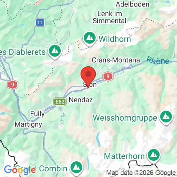 Prévisualisation de la carte