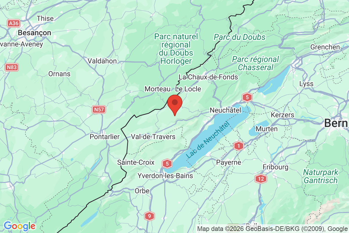 Prévisualisation de la carte