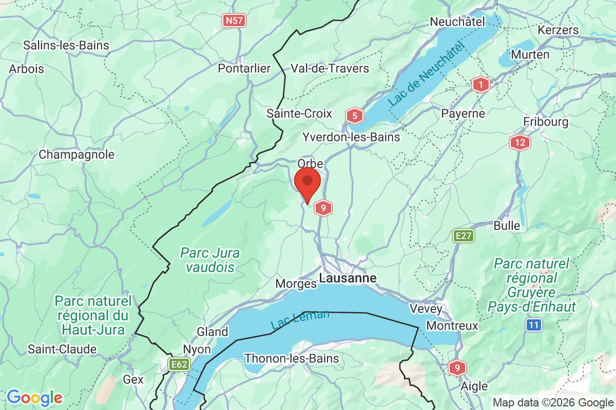Prévisualisation de la carte