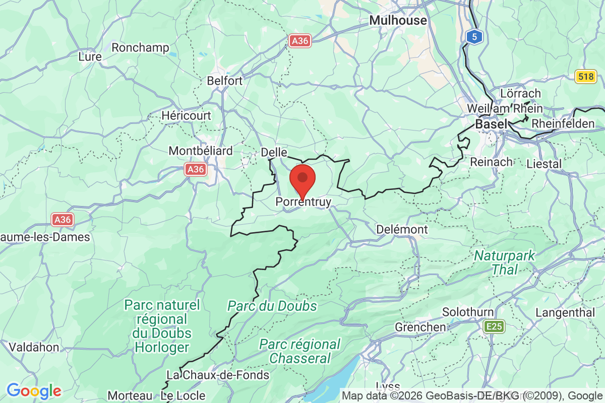 Prévisualisation de la carte