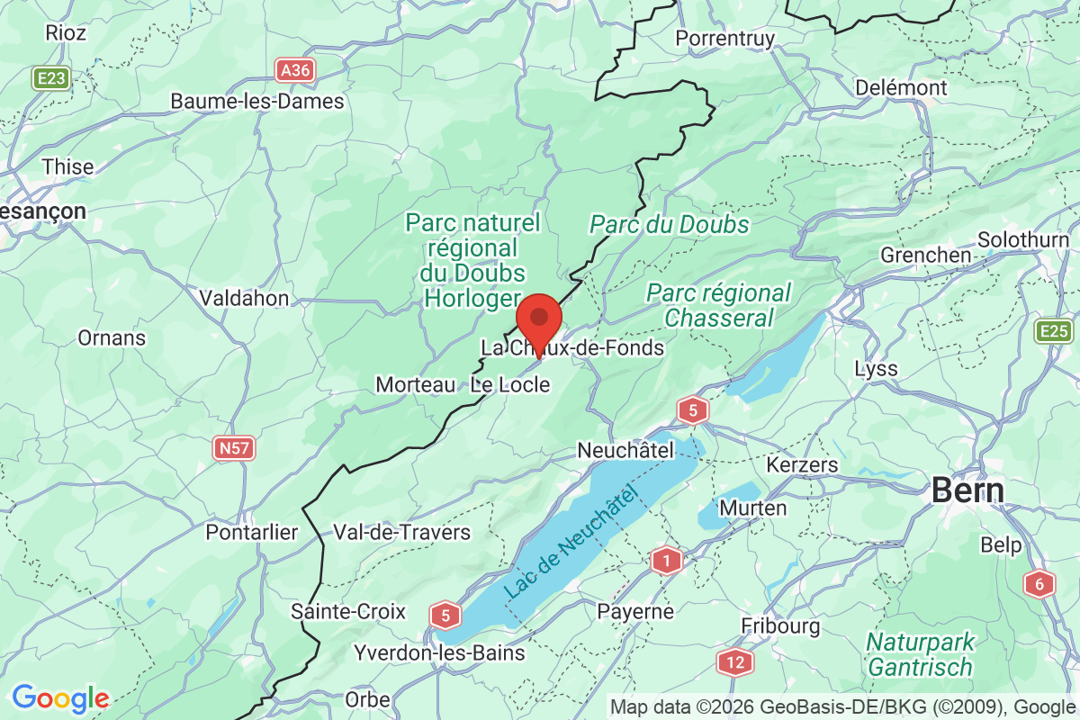 Prévisualisation de la carte
