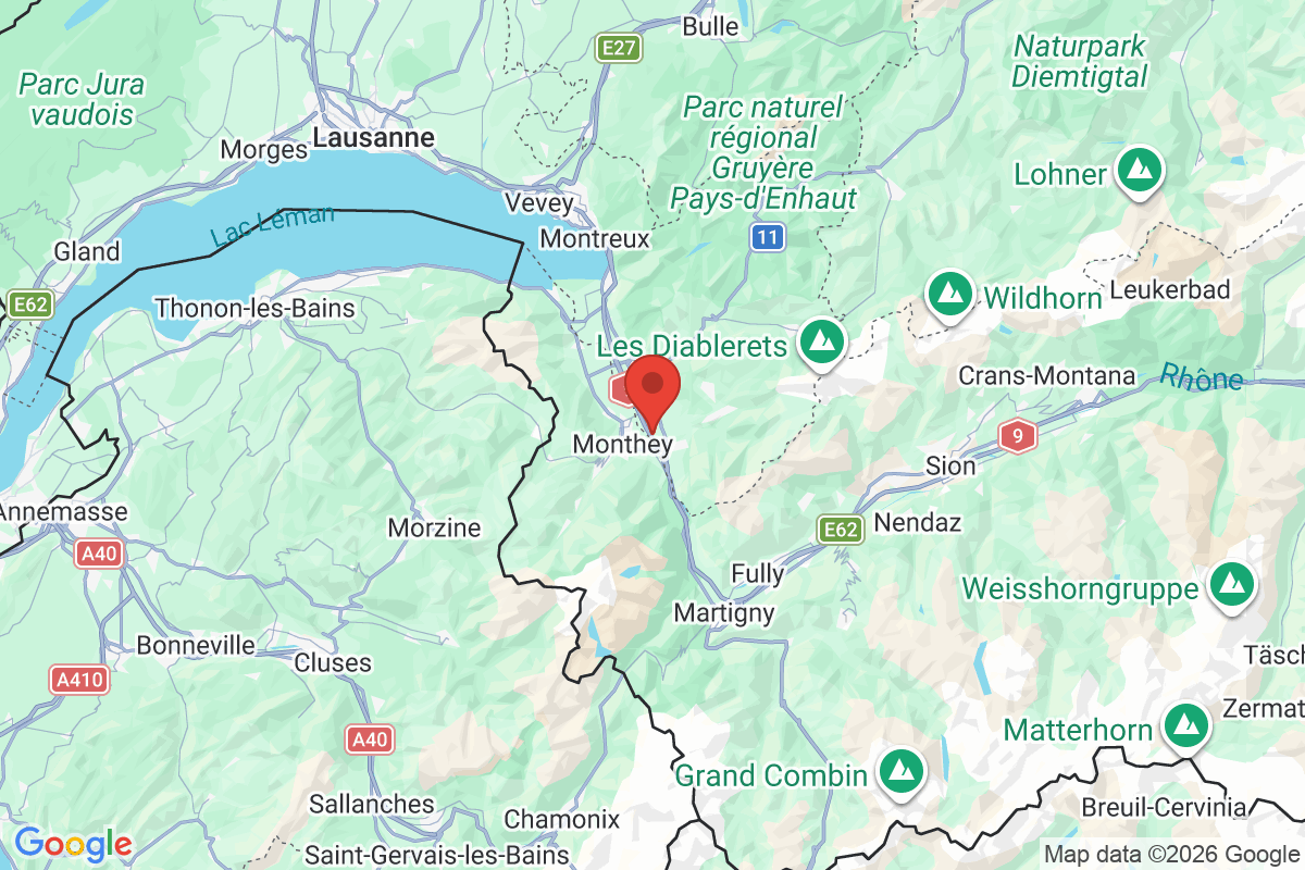 Prévisualisation de la carte