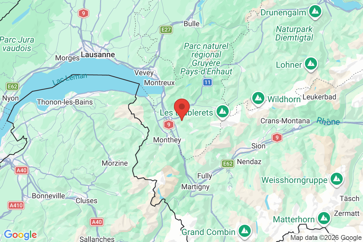 Prévisualisation de la carte