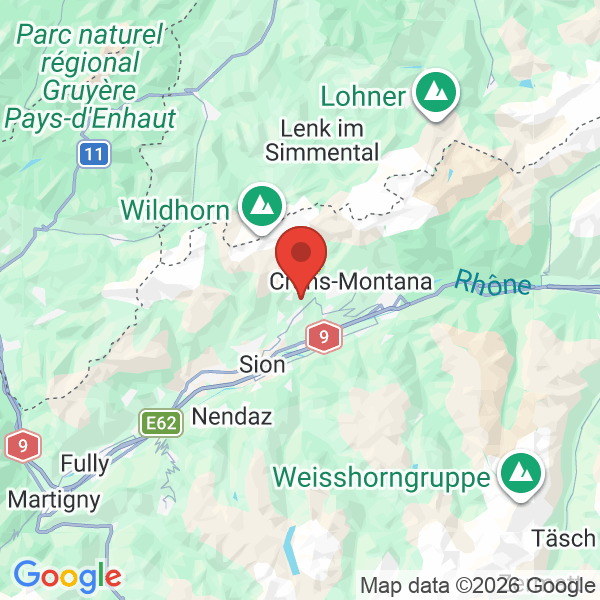 Prévisualisation de la carte