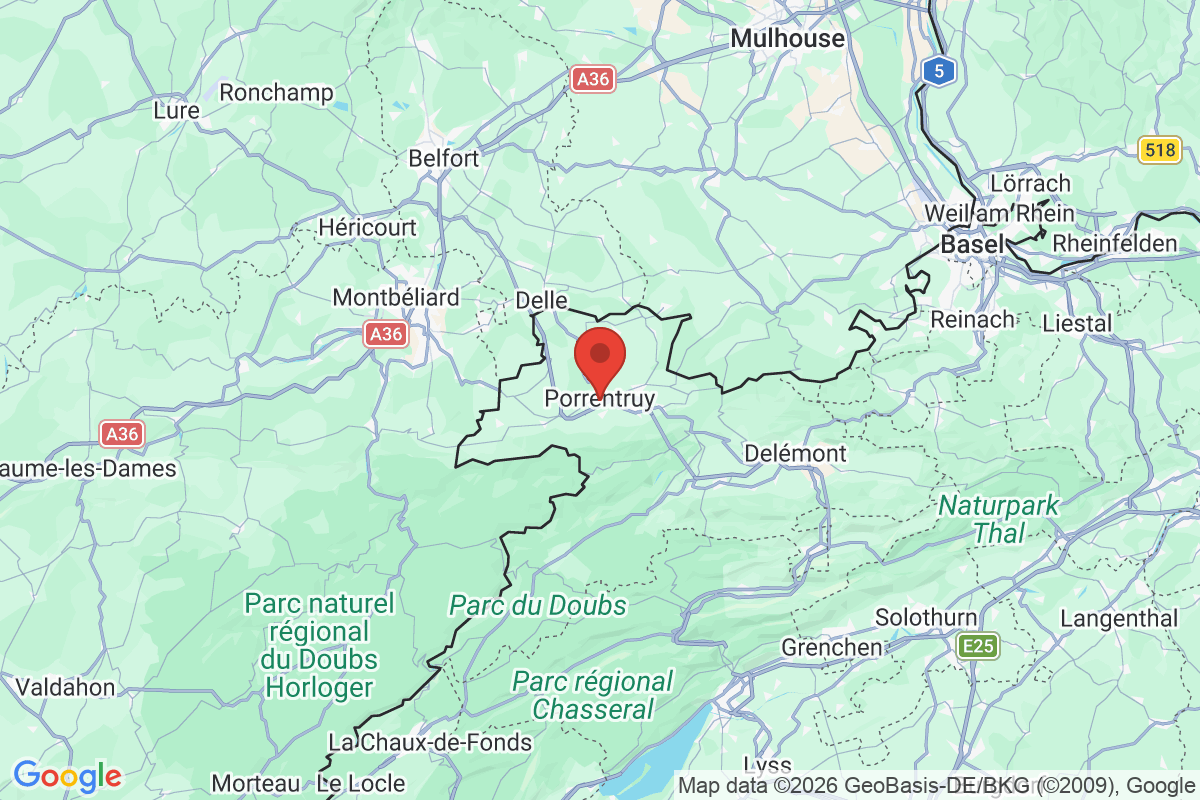 Prévisualisation de la carte