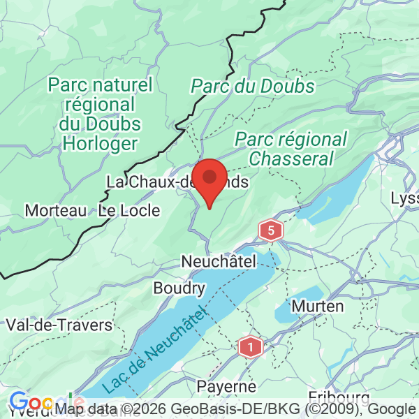 Prévisualisation de la carte