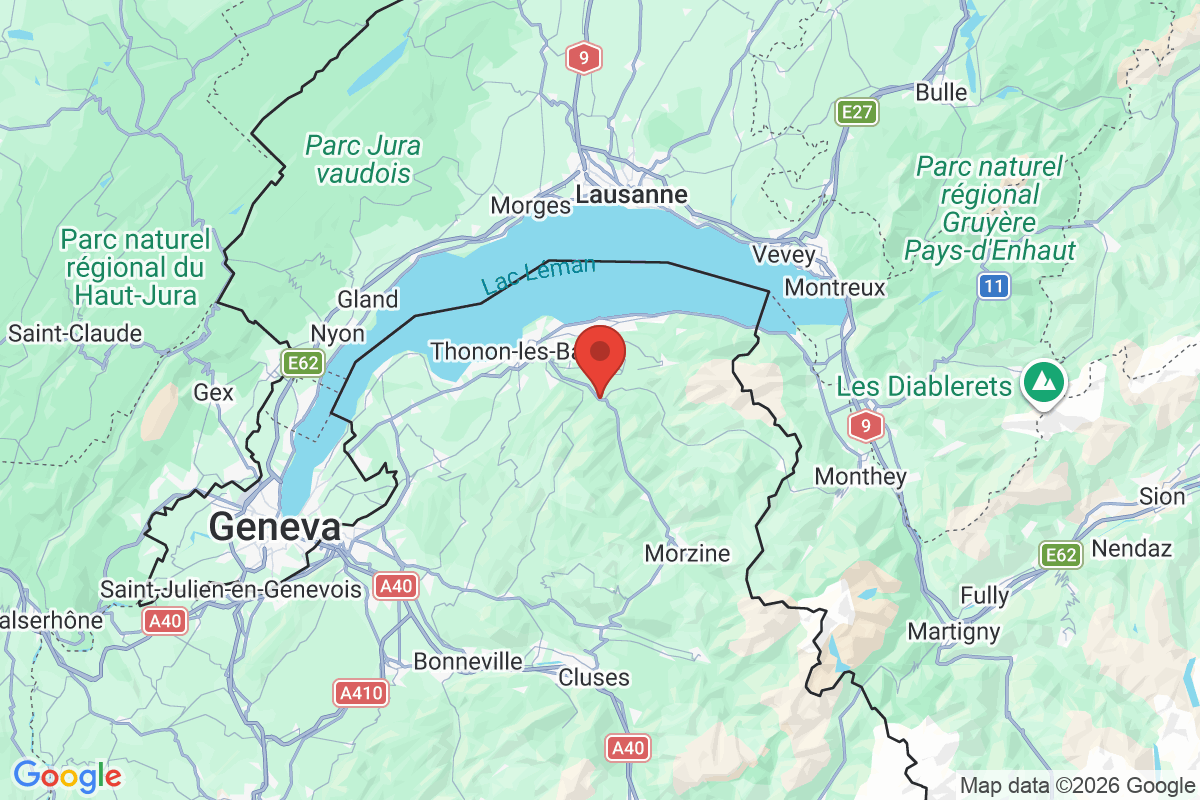 Prévisualisation de la carte