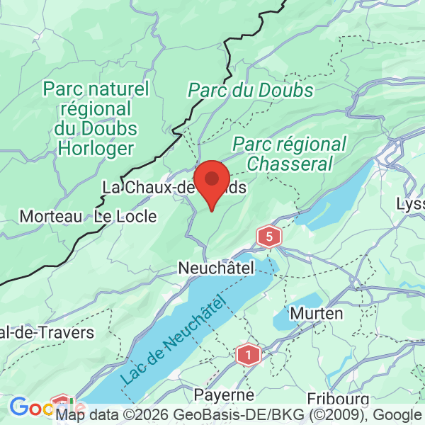 Prévisualisation de la carte