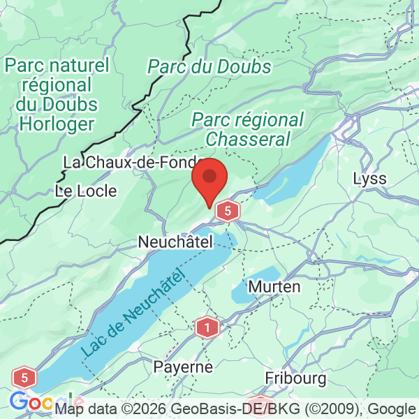 Prévisualisation de la carte
