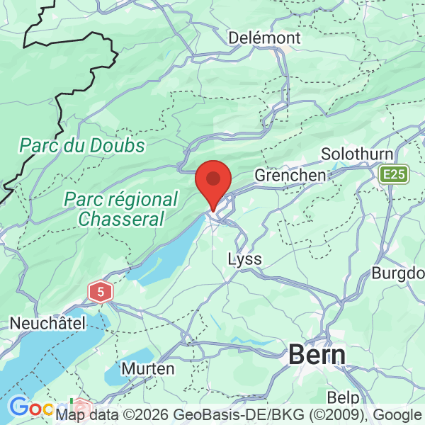 Prévisualisation de la carte