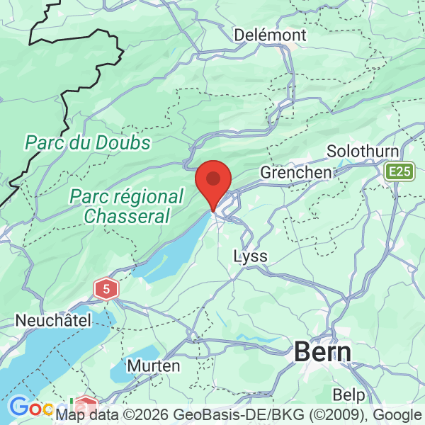 Prévisualisation de la carte