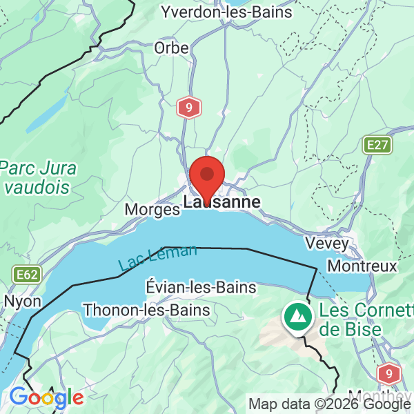 Prévisualisation de la carte