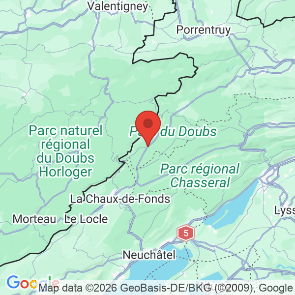Prévisualisation de la carte