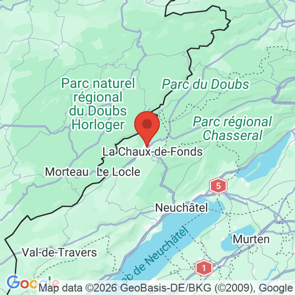 Prévisualisation de la carte