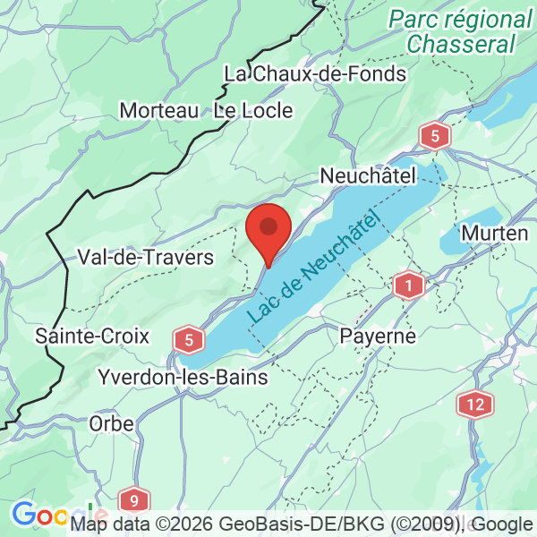 Prévisualisation de la carte