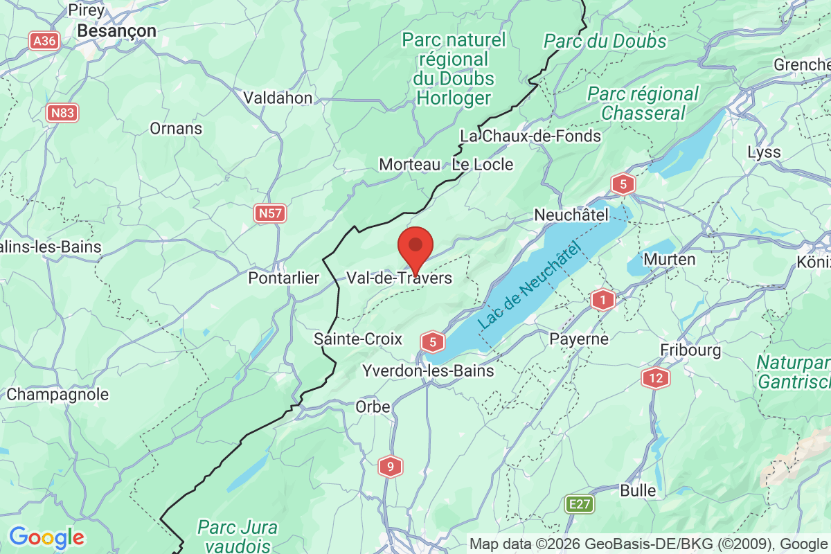 Prévisualisation de la carte