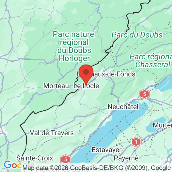 Prévisualisation de la carte
