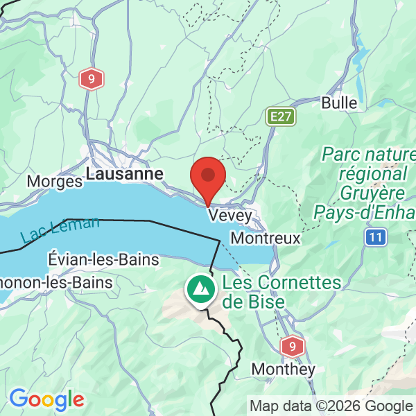 Prévisualisation de la carte