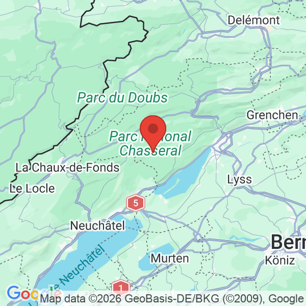 Prévisualisation de la carte