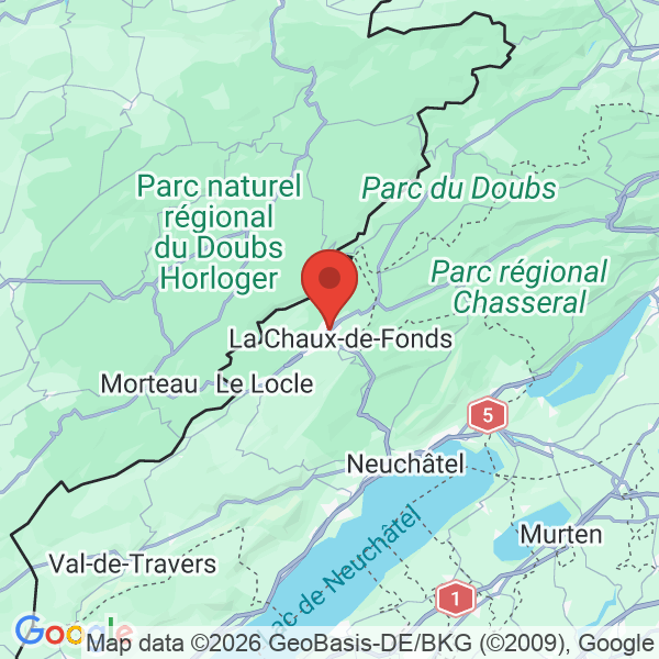 Prévisualisation de la carte