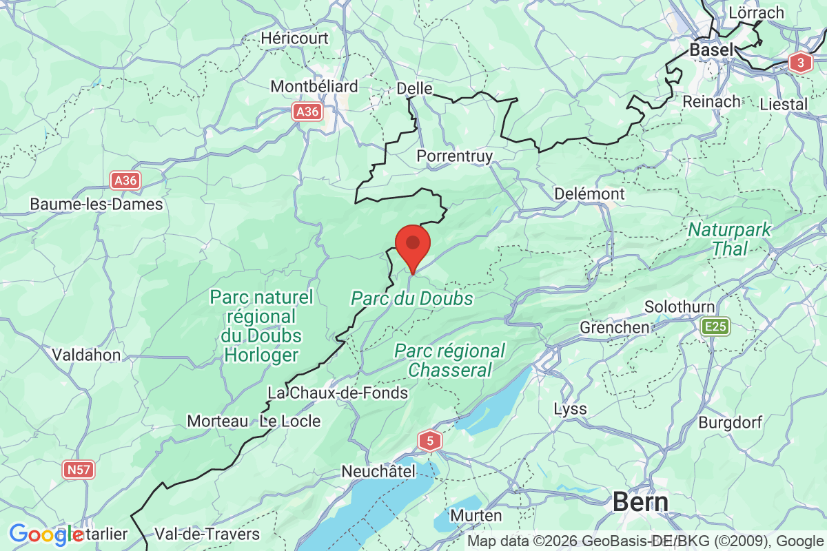 Prévisualisation de la carte