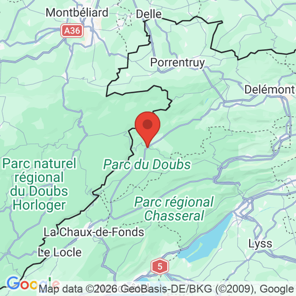 Prévisualisation de la carte