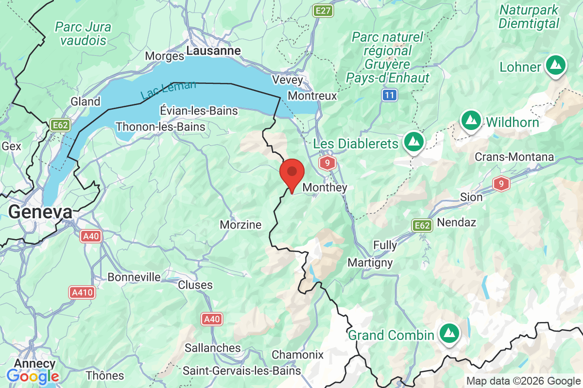 Prévisualisation de la carte
