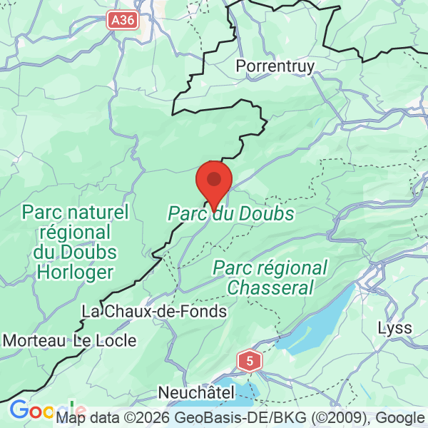 Prévisualisation de la carte