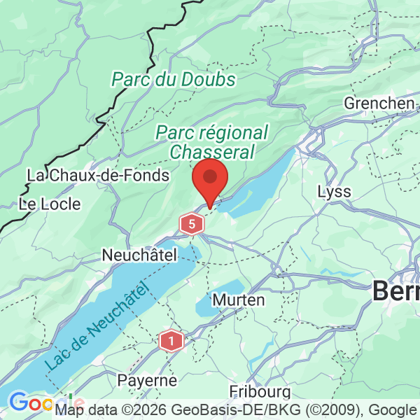 Prévisualisation de la carte