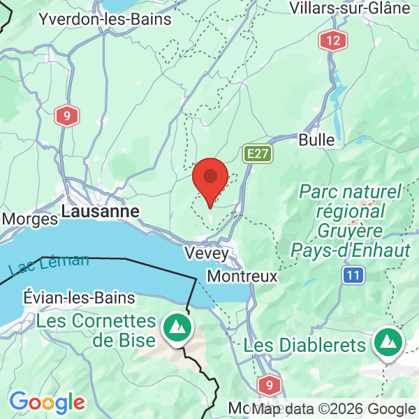 Prévisualisation de la carte
