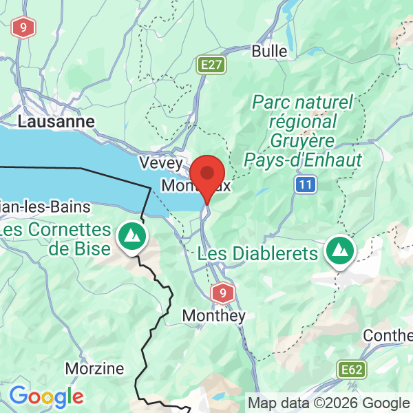 Prévisualisation de la carte
