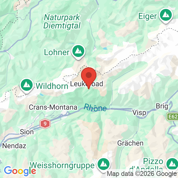 Prévisualisation de la carte