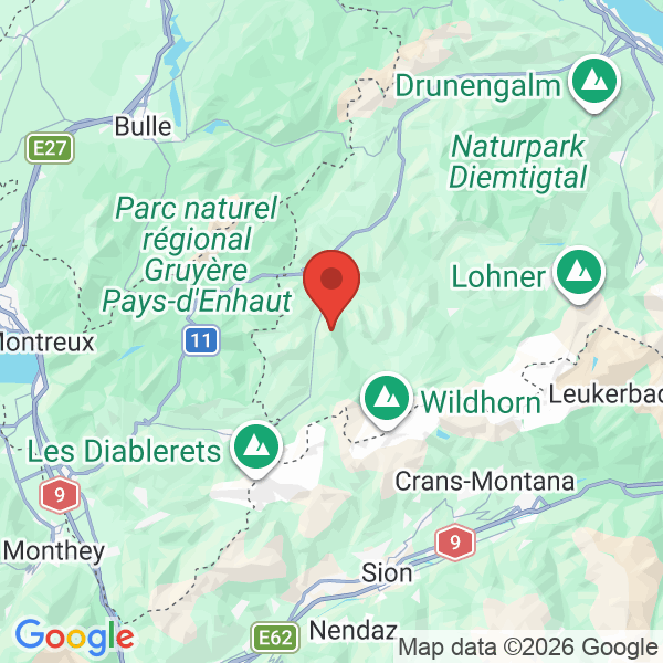 Prévisualisation de la carte