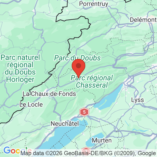 Prévisualisation de la carte